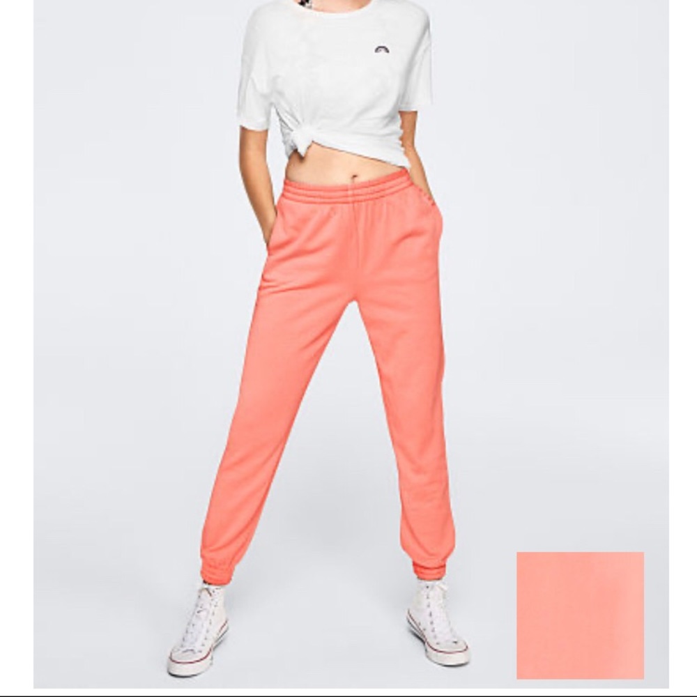 Pink Campus Jogger NWOT